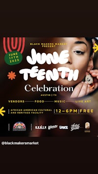 june tenth celebration flyer