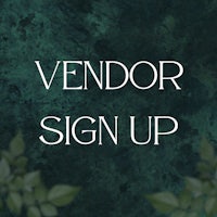 vendor sign up on a green background
